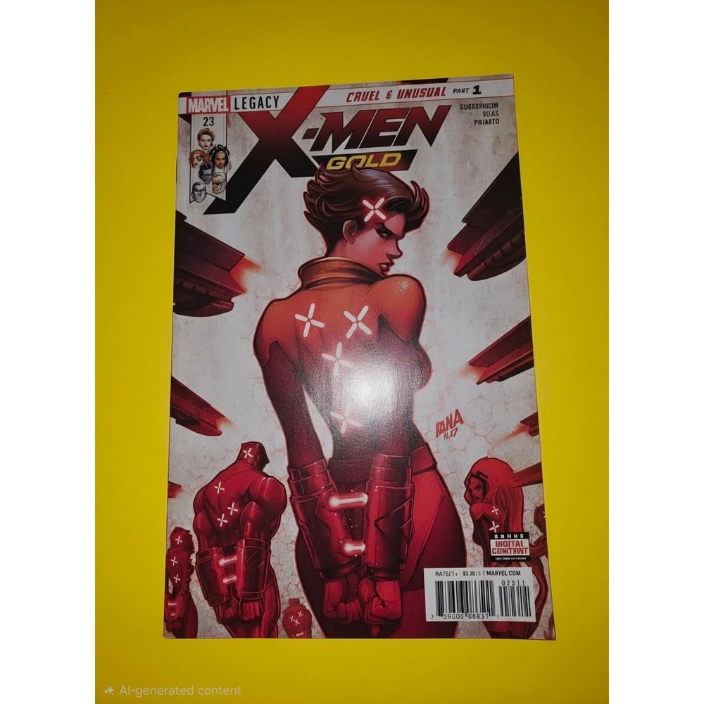 Marvel X-Men Gold #23 Cruel & Unusual Part 1 Comic Book